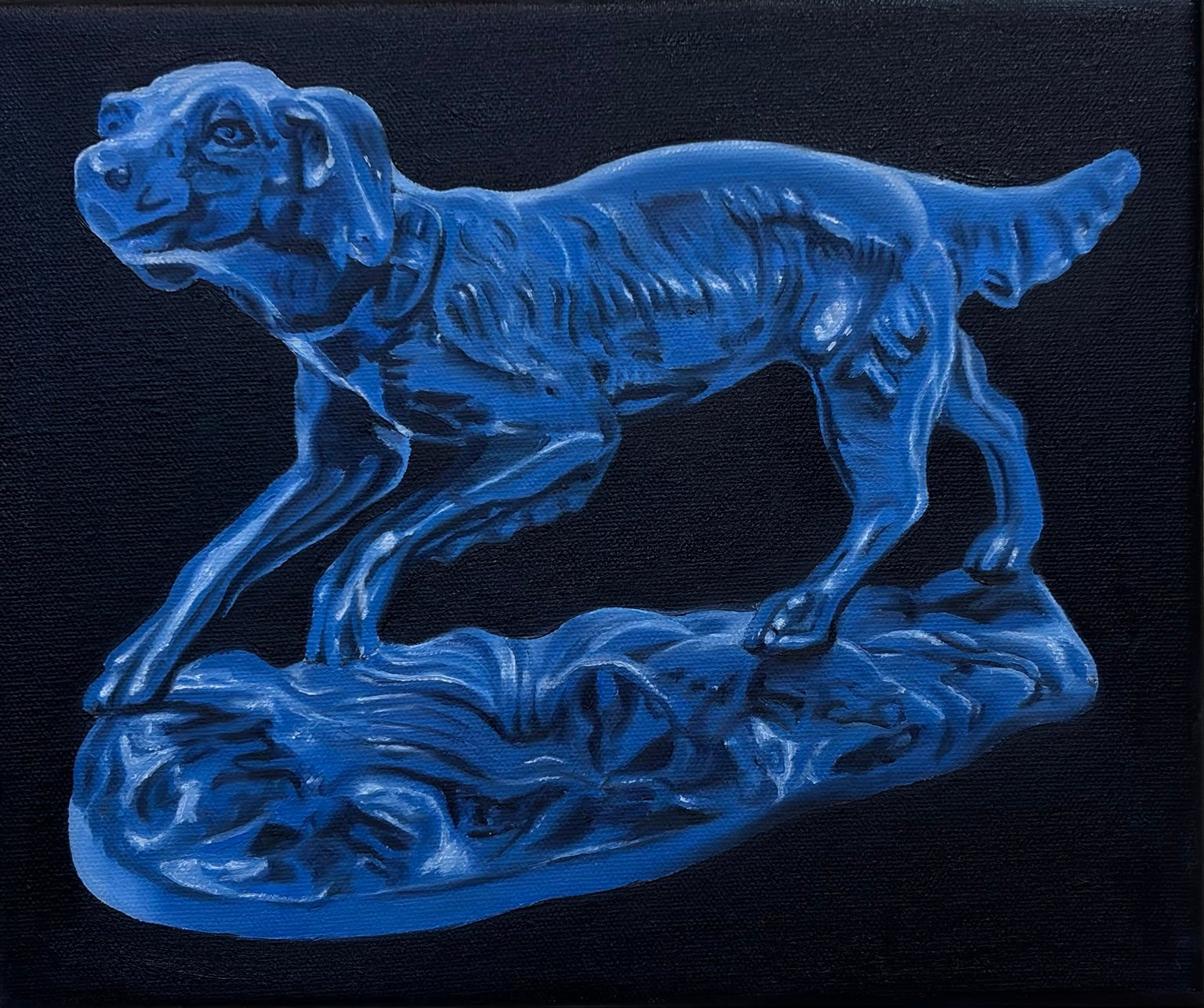 Perro azul